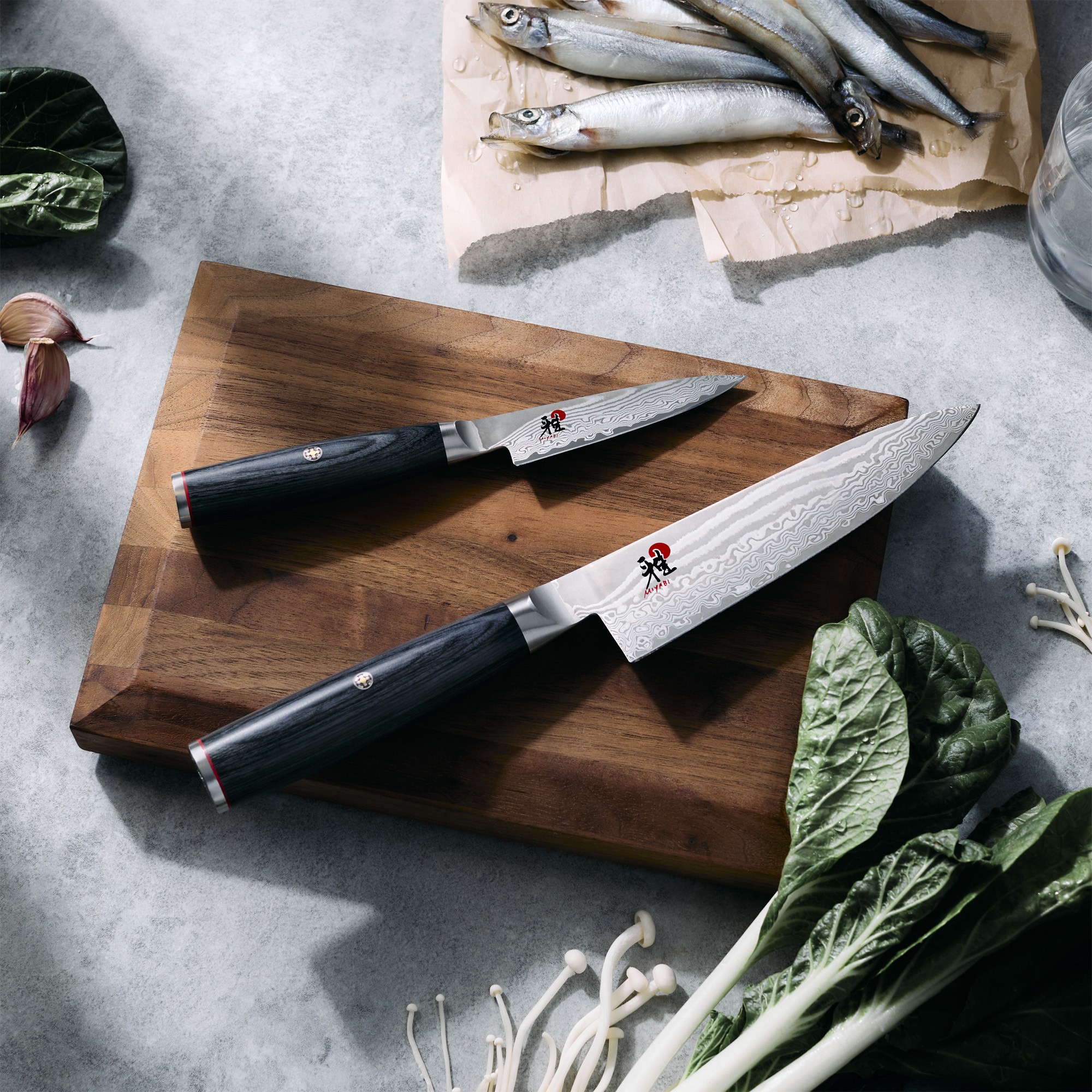 MIYABI 1030447 MIYABI Kaizen II - 5000FCD 2-pc Knife Set