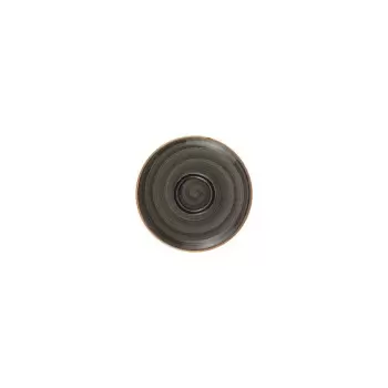TURGLA ASCGRM04CT Turgla Bone China Space dia.6.25" Round Grey Porc...