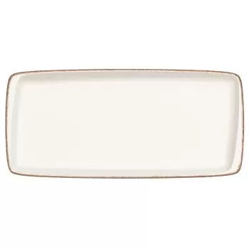 TURGLA E100MOV35DT Turgla Bone China Retro 13.5" x 6" x h:0.75" Rec...