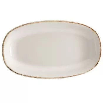 TURGLA E100GRM24OKY Turgla Bone China Retro 9.5" x 5.5" x h:1.25" O...