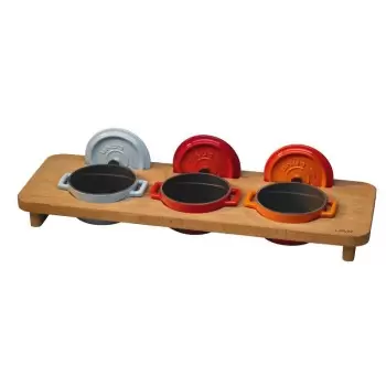 TURGLA TWB1114A3 Turgla Wood 21.5" x 7.5" x h:2.75" Rectangular Bro...