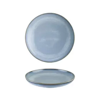 TURGLA SKYHYG28CK Turgla Bone China Sky dia.10.75" h:2.25" Round Bl...