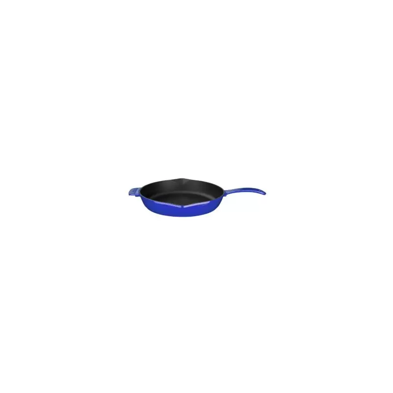 TURGLA SKRND28CBL Turgla Cast Iron dia.11" h:2" Round Blue Cast Iro...