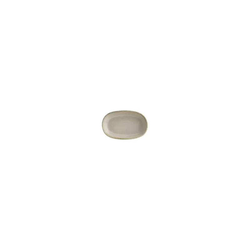 TURGLA SANHYG10OV Turgla Bone China Sand 4" x 2.5" x h:0.75" Oval B... TURGLA SANHYG10OV Turgla Bone China Sand 4" x 2.5" x h:0.75" Oval B...