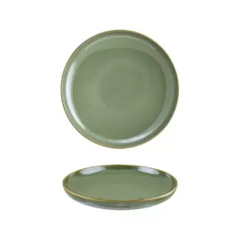 TURGLA SAGHYG28CK Turgla Bone China Sage dia.10.75" h:2.25" Round G...
