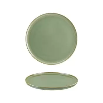 TURGLA SAGHYG22DZ Turgla Bone China Sage dia.8.75" Round Green Porc...