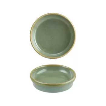 TURGLA SAGHYG10KS Turgla Bone China Sage dia.4" h:1" 1 oz. Round Gr...