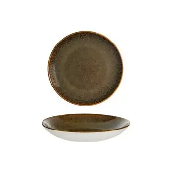TURGLA OTIBLM23CK Turgla Bone China Tierra dia.9" h:2" 34 oz. Round...