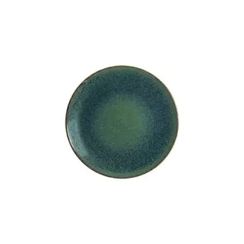 TURGLA OMRGRM17DZ Turgla Bone China Mar dia.6.75" Round Blue Porcel...