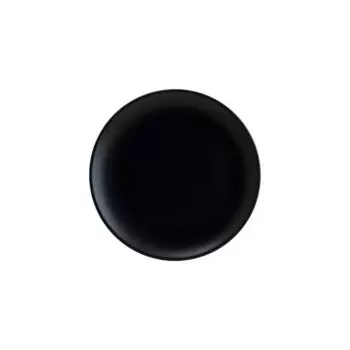 TURGLA NOTGRM30DZ Turgla Bone China Notte dia.12" Round Black Porce...