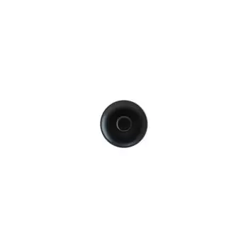 TURGLA NOTGRM02KT Turgla Bone China Notte dia.4.75" Round Black Por...