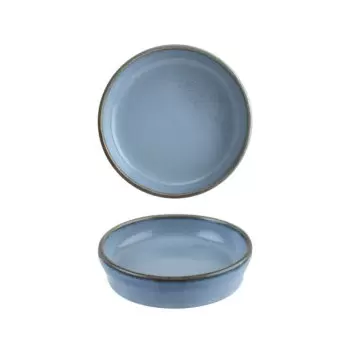 TURGLA SKYHYG10KS Turgla Bone China Sky dia.4" h:1" 1 oz. Round Blu...