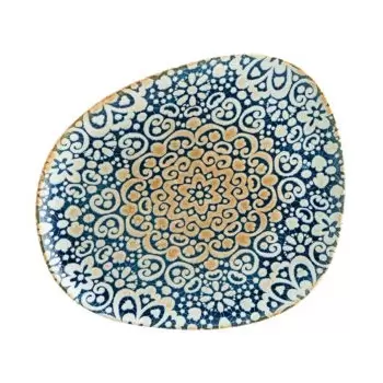 TURGLA ALHVAO33DZ Turgla Bone China Alhambra 13" x 10.75" Organic D...