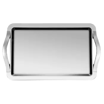 Degrenne Newport Rectangular Serving Tray With Handles 60 x 40cm - 60 x 40 cm - 23'' 5/8 x 15'' 3/4