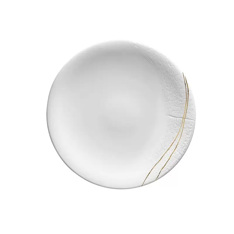 Degrenne 244121 Degrenne Supernature Gold Round Dinner Plate 27 cm ...