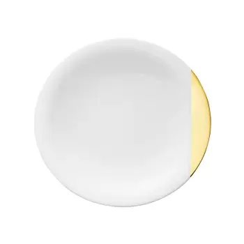 Degrenne 241054 Degrenne Sd One Gold Round Dessert Plate 21.5 cm - ...