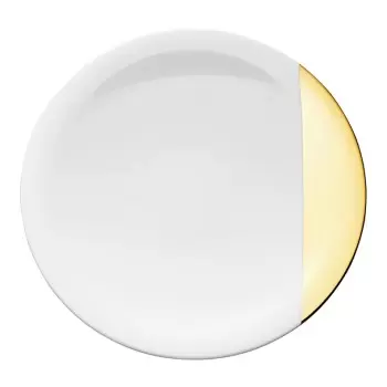 Degrenne 241053 Degrenne Sd One Gold Round Dinner Plate 27 cm - 27 ...