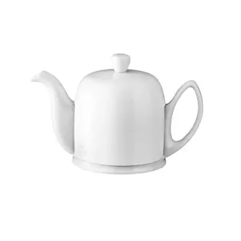Degrenne 242321 Degrenne Salam Monochrome Blanche - White Tea Pot 4...