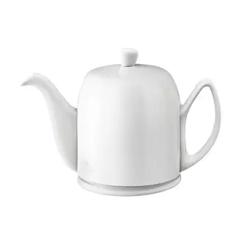 Degrenne 242322 Degrenne Salam Monochrome Blanche - White Tea Pot 6...
