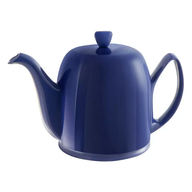 Degrenne 242324 Degrenne Salam Monochrome Bleue - Blue Tea Pot 6 Cu...