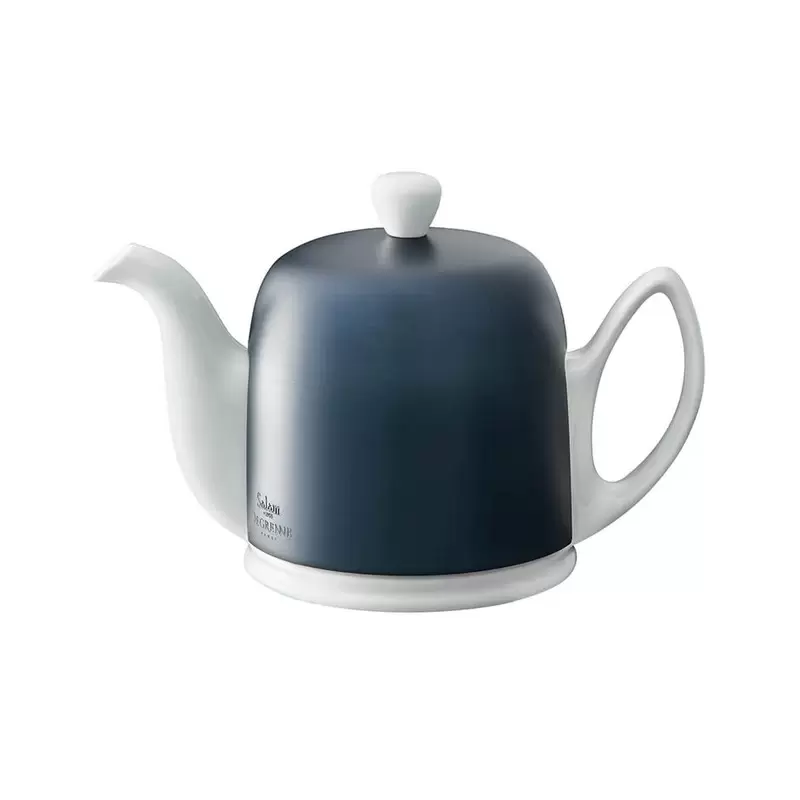 Degrenne 225358 Degrenne Salam Color Cobalt Salam Tea Pot 4 Cups wi...