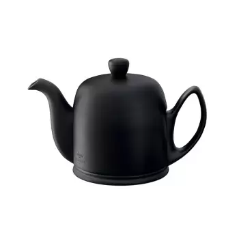 Degrenne 216410 Degrenne Salam Black Salam Tea Pot 4 Cups with Blac...