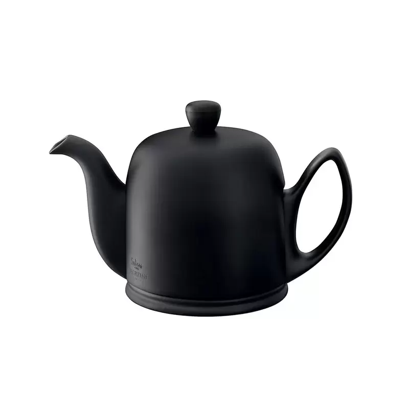 Degrenne 216410 Degrenne Salam Black Salam Tea Pot 4 Cups with Blac...