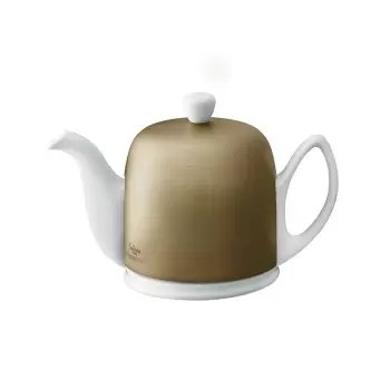 Degrenne 216411 Degrenne Salam Color Bronze Salam Tea Pot 4 Cups wi...