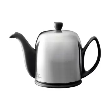 Degrenne 211993 Degrenne Salam Mat Black Salam Tea Pot 6 Cups - h13...
