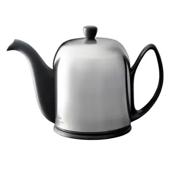 Degrenne 211994 Degrenne Salam Mat Black Salam Tea Pot 8 Cups - h 1...