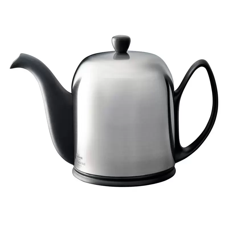 Degrenne 211994 Degrenne Salam Mat Black Salam Tea Pot 8 Cups - h 1...