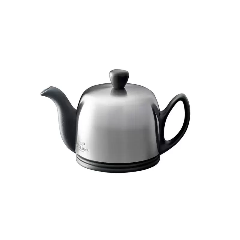 Degrenne 211991 Degrenne Salam Mat Black Salam Tea Pot 2 Cups - h8....