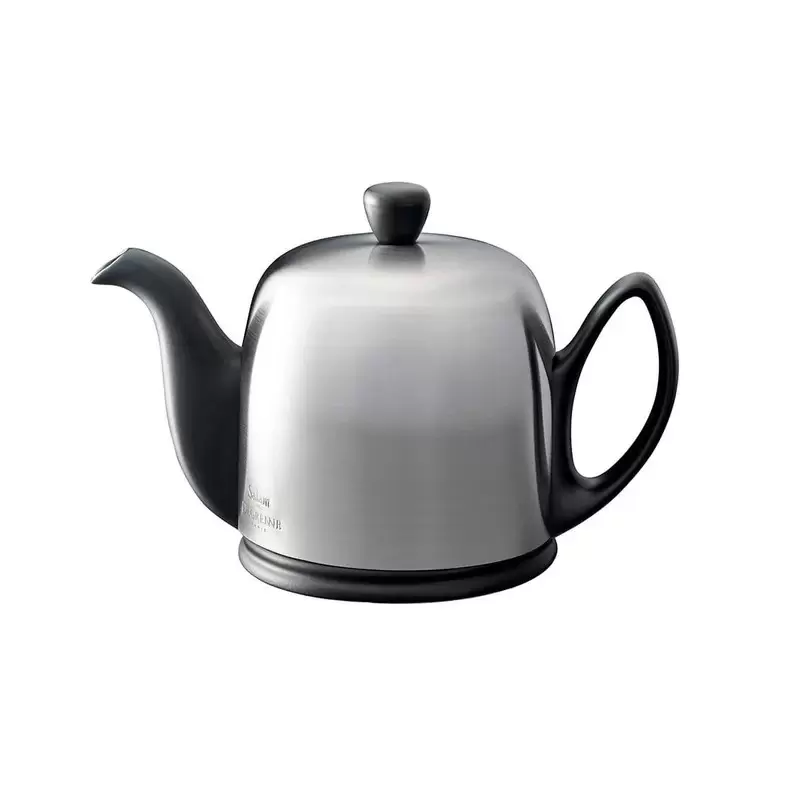 Degrenne 211992 Degrenne Salam Mat Black Salam Tea Pot 4 Cups - h11...