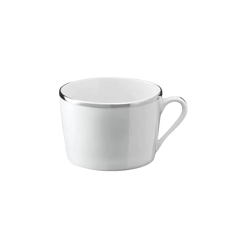 Degrenne 203240 Degrenne Galon Platine Tea Cup 20 cl - H 5.7 cm x Ø...