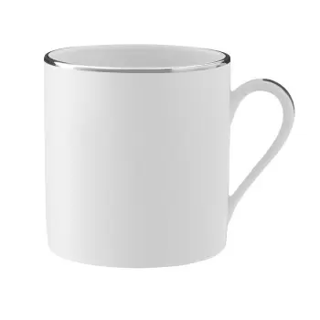 Degrenne 203238 Degrenne Galon Platine Coffee Cup 10 cl - Ø 5.7 cm ...