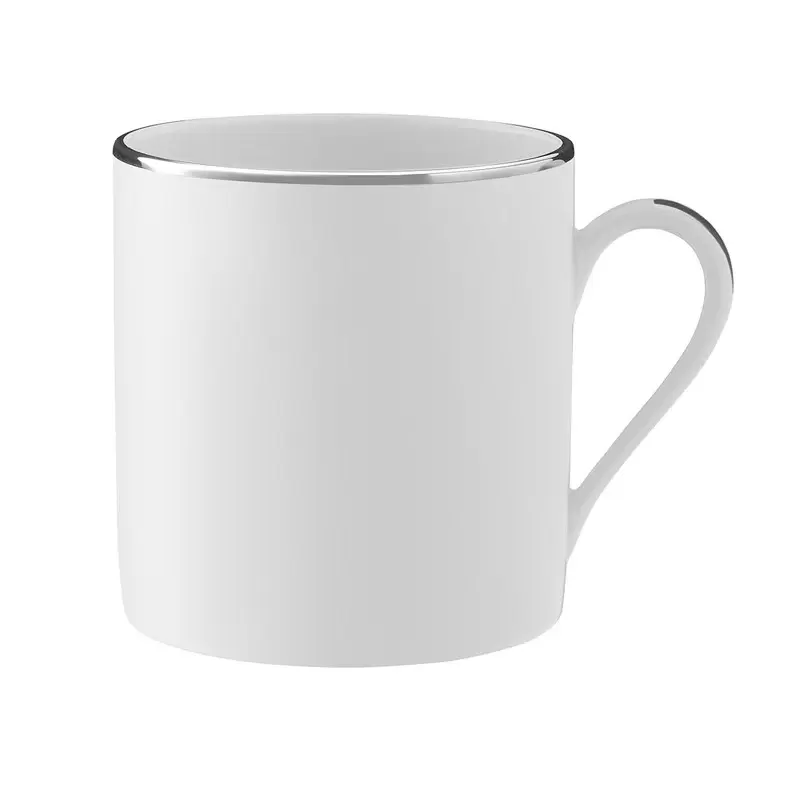 Degrenne 203238 Degrenne Galon Platine Coffee Cup 10 cl - Ø 5.7 cm ...