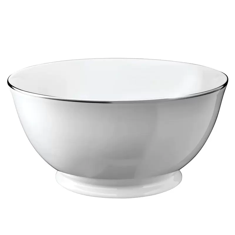 Degrenne 190071 Degrenne Galon Platine Round Salad Bowl 26 cm - 10i...