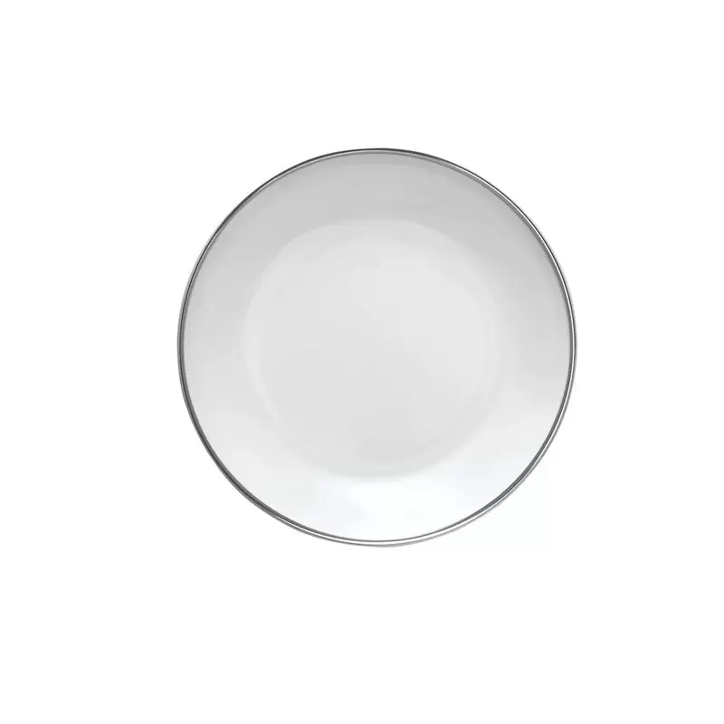 Degrenne 190052 Degrenne Galon Platine Round Cereal Plate 19 cm - 1...