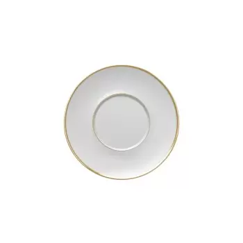 Degrenne 241103 Degrenne Galon Or Round Breakfast Saucer 19 cm - 19...