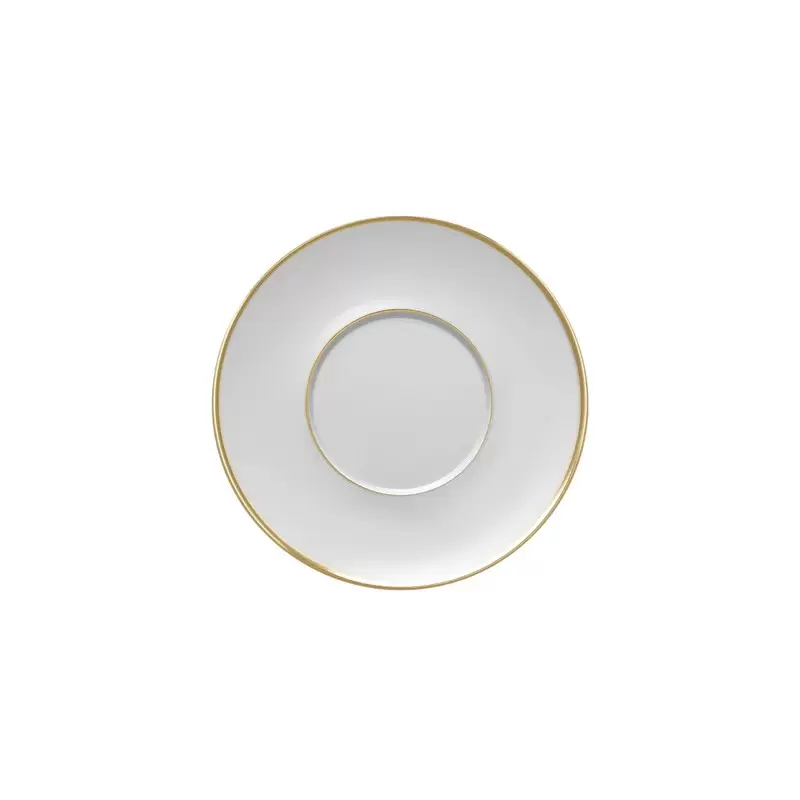 Degrenne 241103 Degrenne Galon Or Round Breakfast Saucer 19 cm - 19...