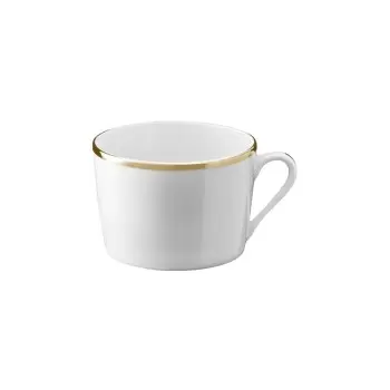 Degrenne 241104 Degrenne Galon Or Tea Cup 20 cl - H 5.7 cm x Ø8.2 c...