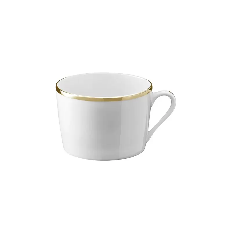 Degrenne 241104 Degrenne Galon Or Tea Cup 20 cl - H 5.7 cm x Ø8.2 c...