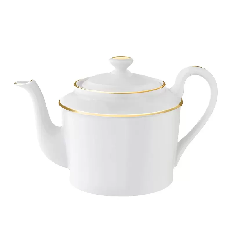 Degrenne 241100 Degrenne Galon Or Tea Pot 1 Liter - H 15.7 x Ø12.4 ...