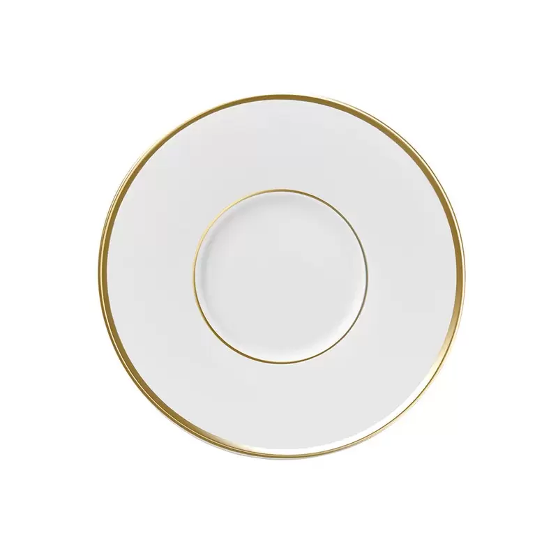 Degrenne 241094 Degrenne Galon Or Round Coffee Saucer 12.5 cm - 12....