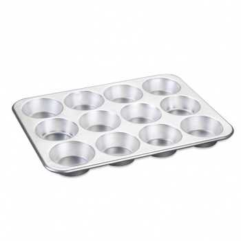 Nordic Ware 45500 Nordic Ware 12 Cavity Muffin Pan Seamless Muffins Pans