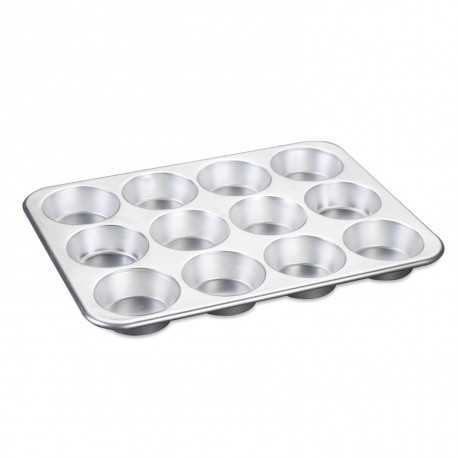 Nordic Ware 45500 Nordic Ware 12 Cavity Muffin Pan Seamless  Muffins Pans