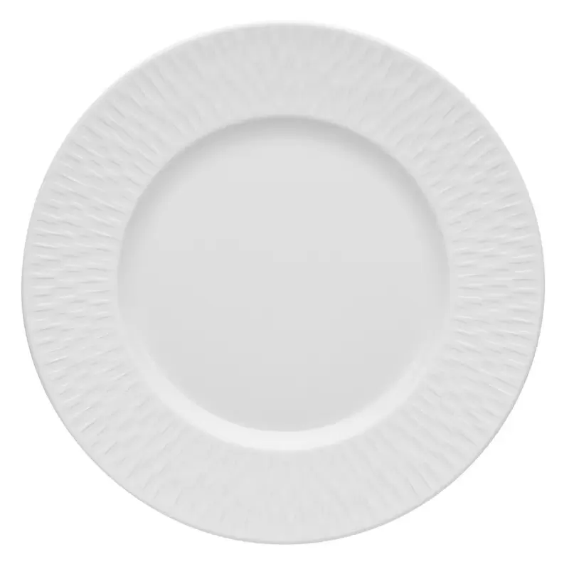 Degrenne 193320 Degrenne Boreal Satin White Round Dessert / Salad /...