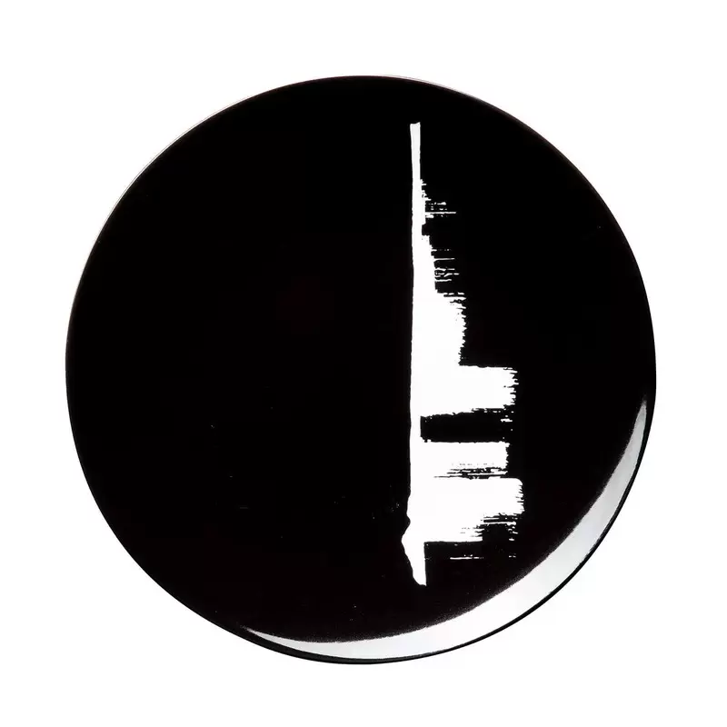 Degrenne 239214 Degrenne Modulo Arty Creation - Black Round Dinner ...