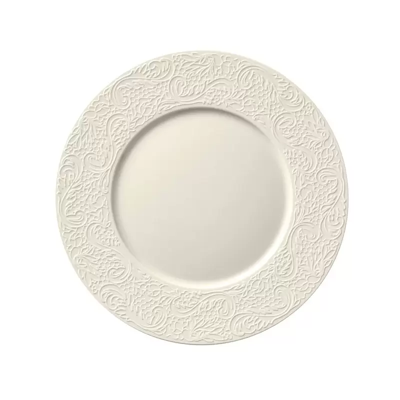 Degrenne 239327 Degrenne Collection L Couture Ivoire Round Dessert ...