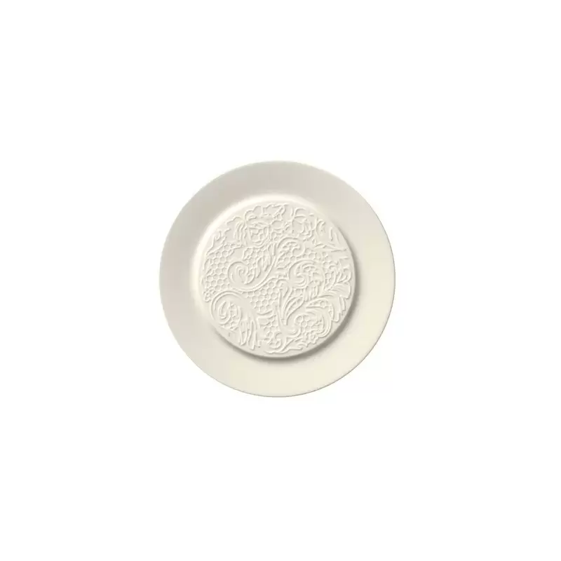 Degrenne 239329 Degrenne Collection L Couture Ivoire Round Bread & ...